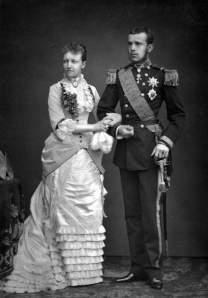 Kronprins Rudolf och prinsessan Stephanie