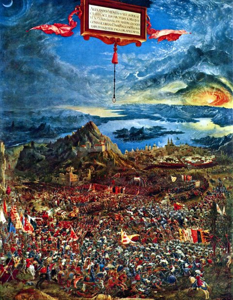 Albrecht Altdorfers "Slaget vid Issos"