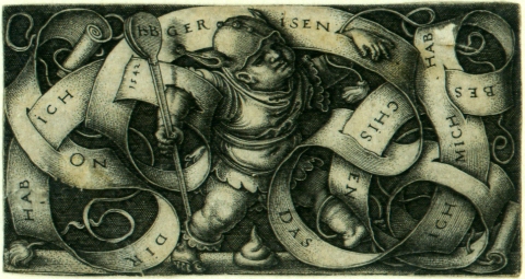 Sebald Behams "Den lille narren" från 1542.